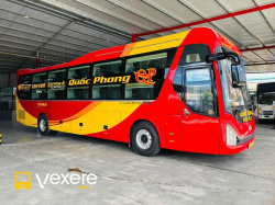 Xe Quốc Phong Limousine Mặt trước xe Bên hông xe Giường nằm Limousine 24 phòng