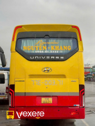 Xe Nguyên Khang Limousine Mặt sau xe Limousine 24 phòng