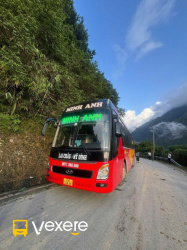 Xe Minh Anh Lai Châu Mặt trước xe Limousine 20 phòng