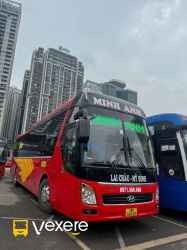 Xe Minh Anh Lai Châu Mặt trước xe Limousine 20 phòng