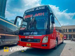 Xe Minh Anh Lai Châu Mặt trước xe Bên hông xe Limousine 20 phòng