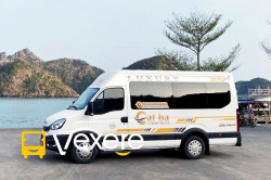 Xe Cát Bà Luxury Bên hông xe 