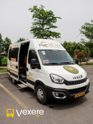 Xe Cát Bà Luxury Mặt trước xe 