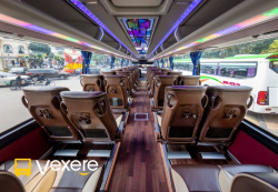 Xe Cát Bà Luxury Tiện ích Nội thất Ghế ngồi Xe 45 chỗ