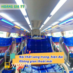 Xe Hoàng Gia 77 Giường nằm Tiện ích Nội thất 
