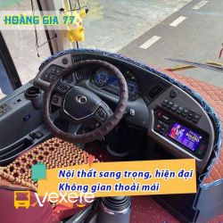 Xe Hoàng Gia 77 Nội thất Tiện ích Giường nằm 36 chỗ
