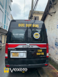 Xe Đức Duy Bus Mặt sau xe 