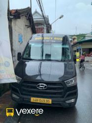 Xe Đức Duy Bus Mặt trước xe 