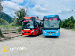 Xe Đức Duy Bus Mặt trước xe Limousine 34 phòng
