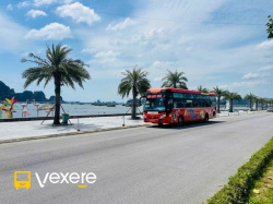 Xe Đức Duy Bus Mặt trước xe Bên hông xe Limousine 34 phòng