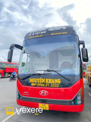 Xe Nguyên Khang Limousine Mặt trước xe Limousine 24 phòng