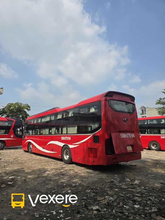 Xe Khánh Nhân Mặt sau xe Giường nằm 46 chỗ